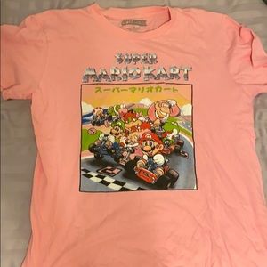 Super Nintendo Mario cart shirt